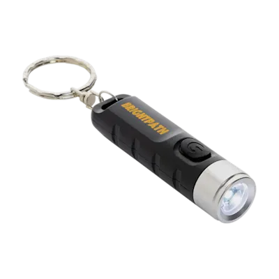 Globix RCS Recycled Plastic USB Rechargeable Keychain Torch
