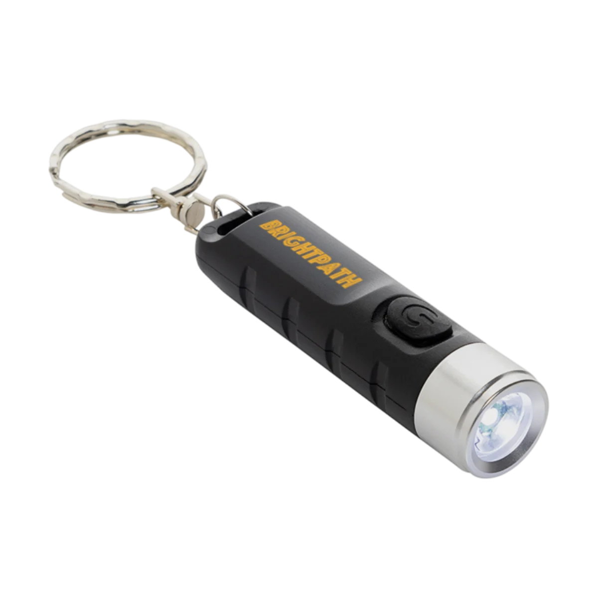 Globix RCS Recycled Plastic USB Rechargeable Keychain Torch main image