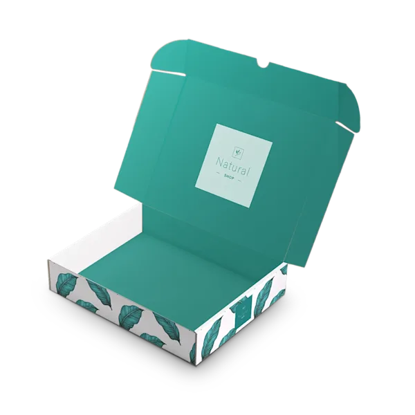 Postal Box with Flap Laminated