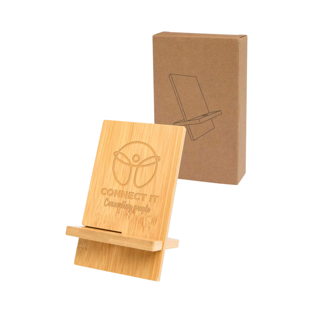 Image principale de Support pour téléphone détachable Ceibo en bambou