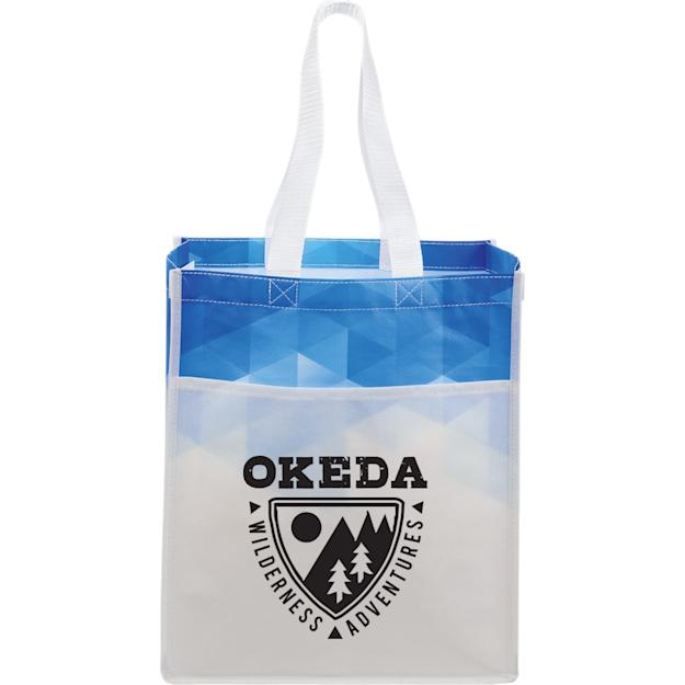 PDP - gradientlaminatedgrocerytote square #00000000 background