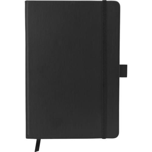 colouredgehardcovernotebooka5 solid black