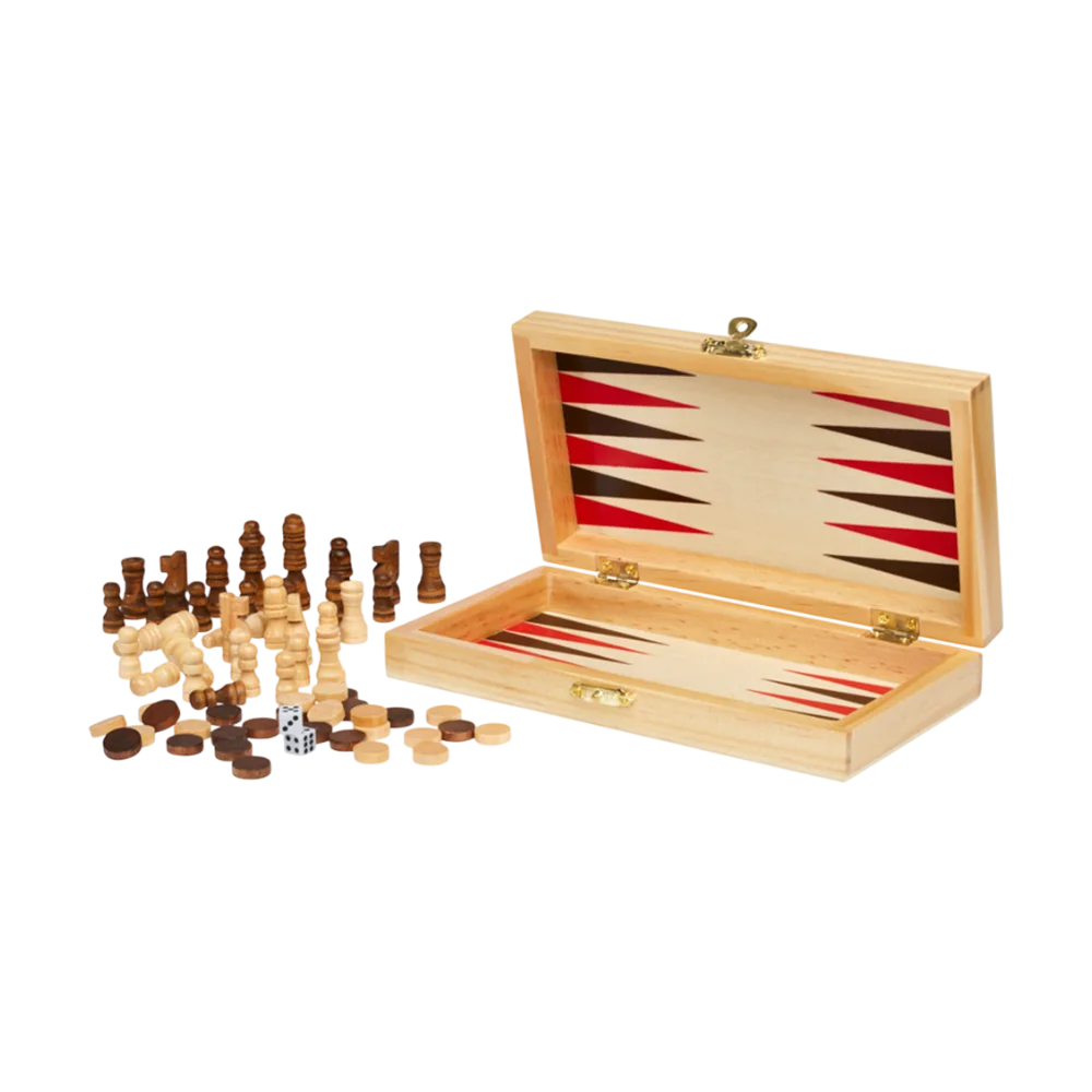 127. Mugo 3-in-1 wooden game set Photo (1)