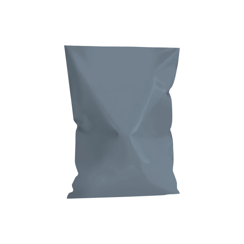 recycledpolymailer grey foil