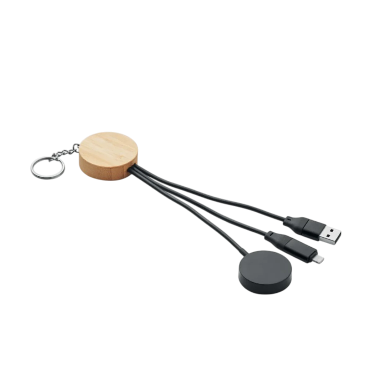 BULE Key Ring with 4-in-1 Cable main image
