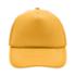 56. 5panelpolyestermeshcap Golden Yellow