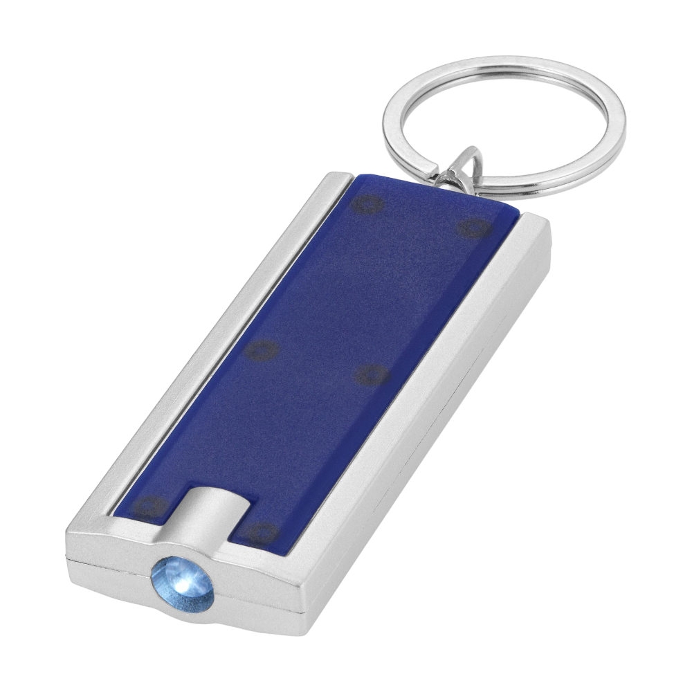 ICON - castorledkeychainlight blue_silver