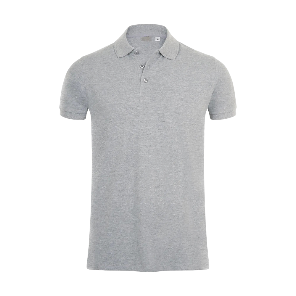 polosbodyfitpremiumsols801708m801709w grey melange