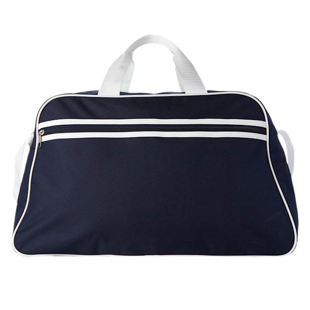 San Jose 2-stripe sports duffel bag 30L navy