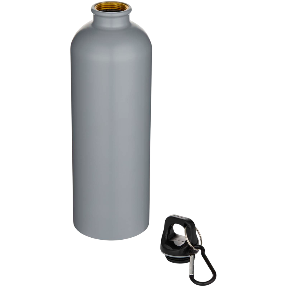 oregon750mlmattercsrecycledsinglewallstainlesssteelwaterbottlewithcarabiner - supplier_transparent