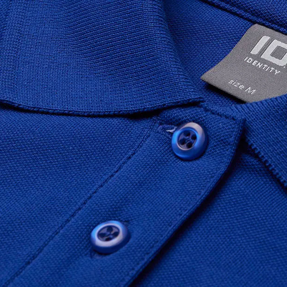 Polo Shirt Stretch Women - neck label macro