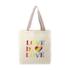 Rainbow Recycled Cotton Convention Tote