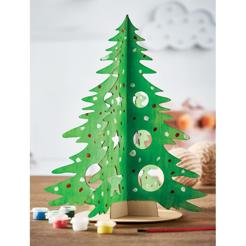 PDP - treeandpaintdiywoodensilhouettechristmastree square original background
