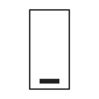 Front - 25 x 6 cm