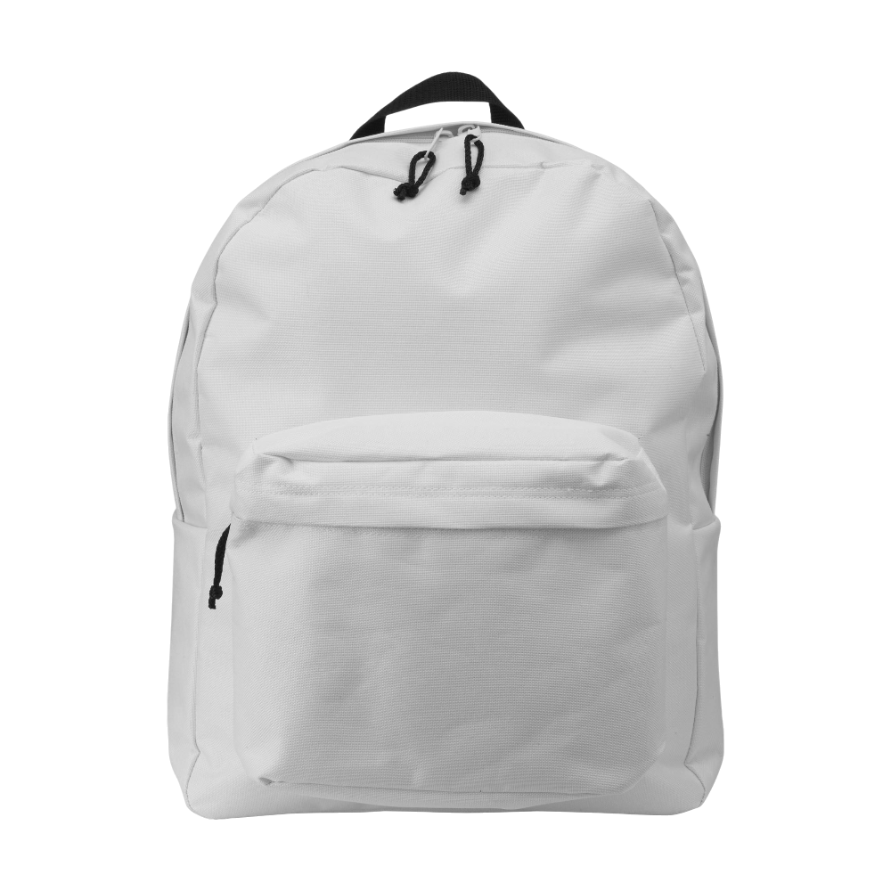 ICON - polyester600dbackpacklivia white