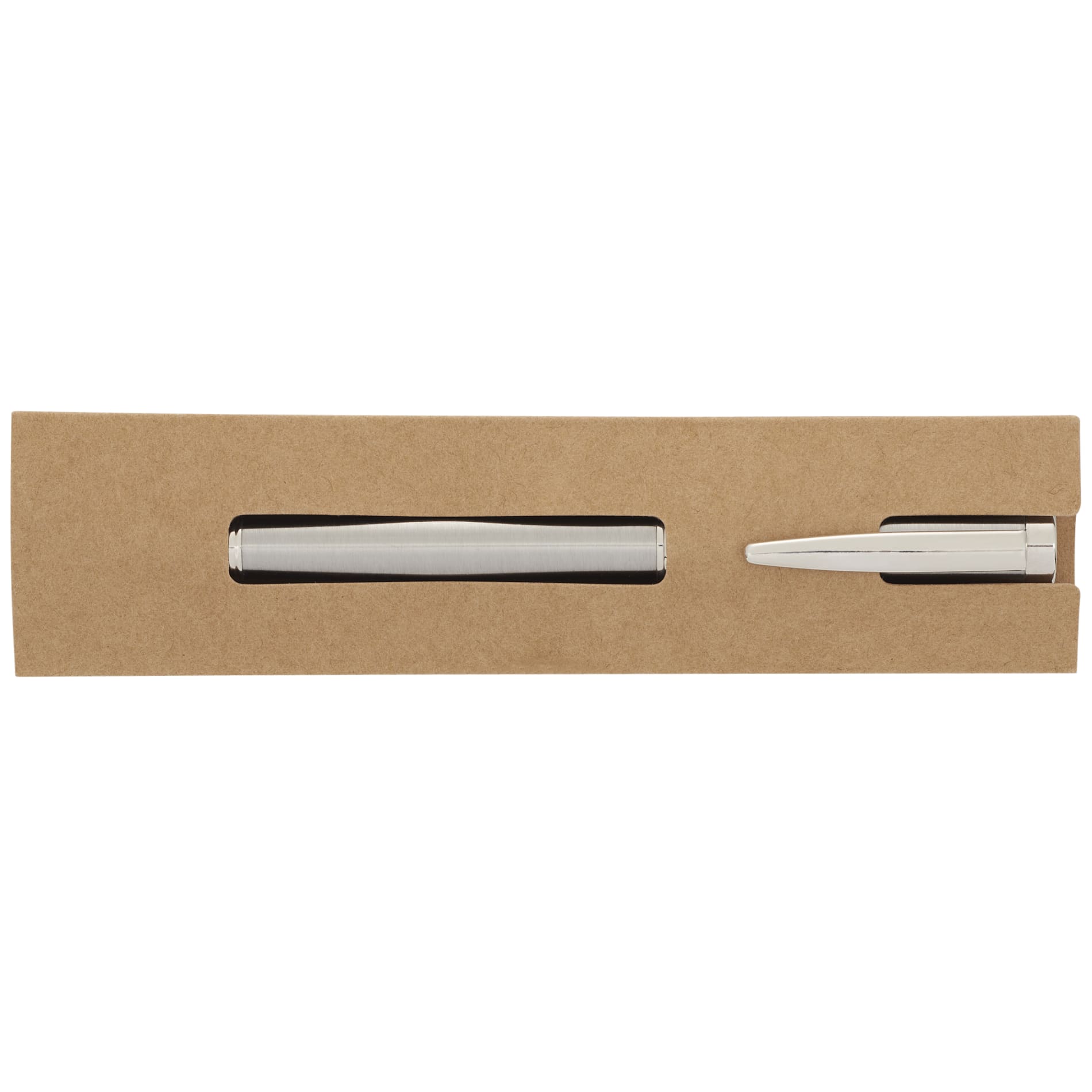 Recycled Stainless Steel Rollerball Pen-3
