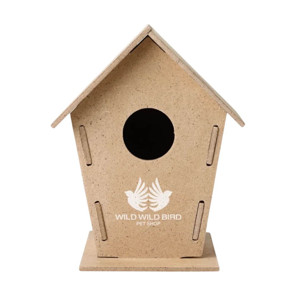 PDP - woohousewoodenbirdhouse square #F8F8F8 background