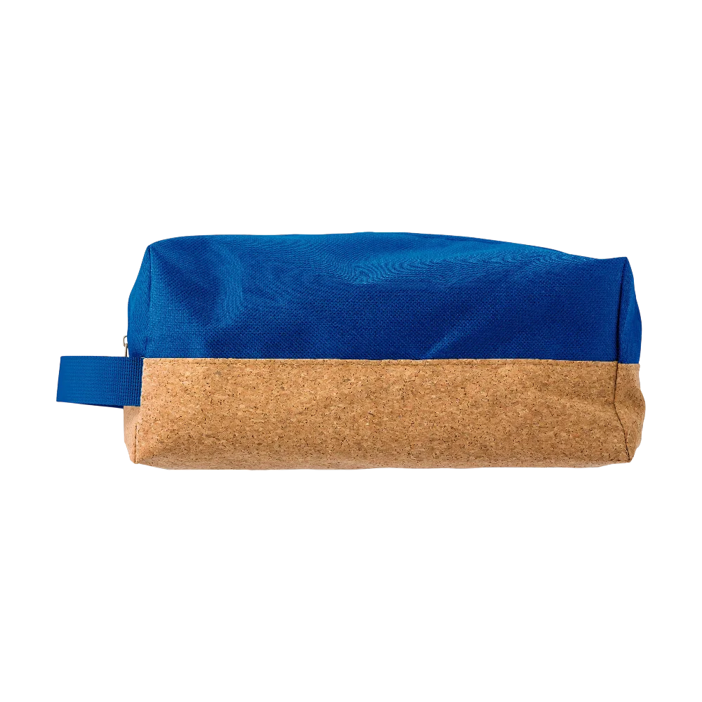 ICON - polyesterandcorktoiletbaglynn blue
