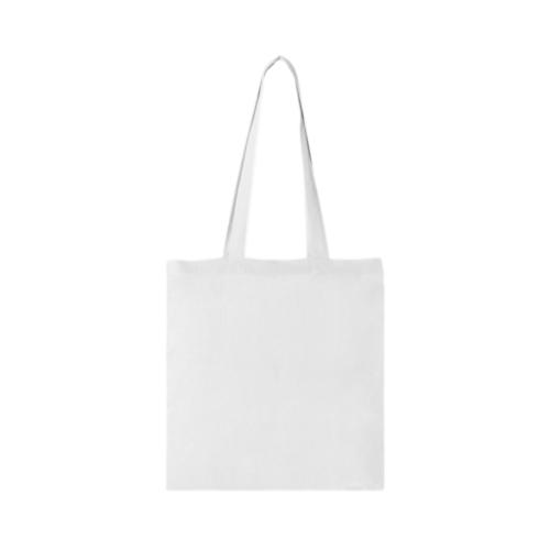 Carolina 100 gsm cotton tote bag 7L white