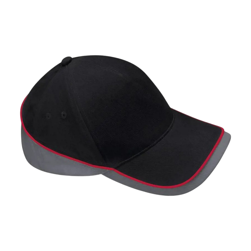 ICON - teamwearcompetitioncap black_graphite_grey_classic_red