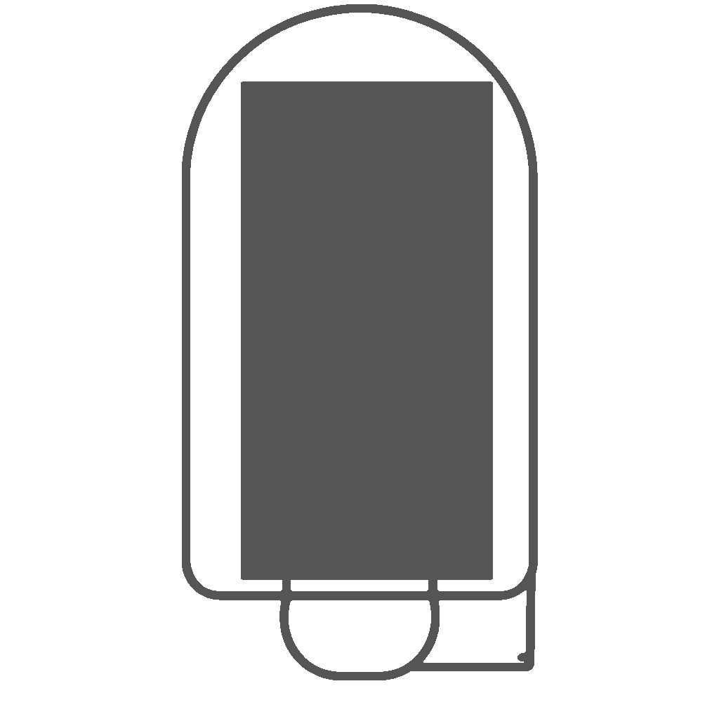 Front |  4H in x 2.3W in