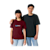Stel in bordeauxrood en zwart Stanley/Stella Creator 2.0 katoenen T-shirt