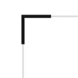 Straight corners