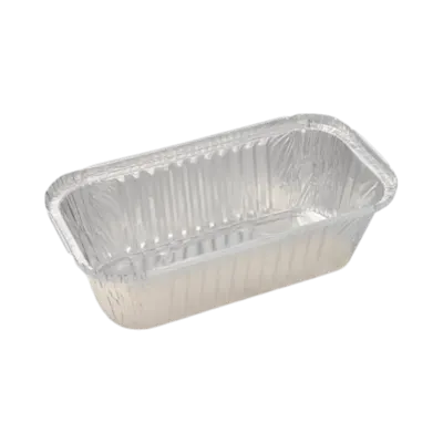 Vassoi in Alluminio con Coperchi ad Inserto 24,2 x 13 x 7 cm