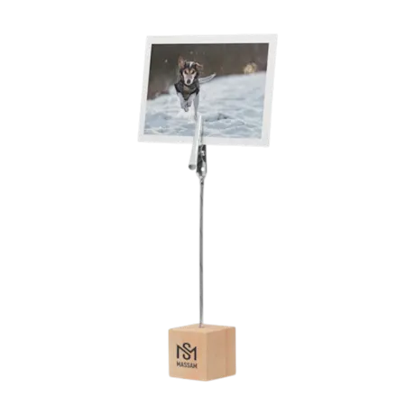 Clip Pine Wooden Clip Holder