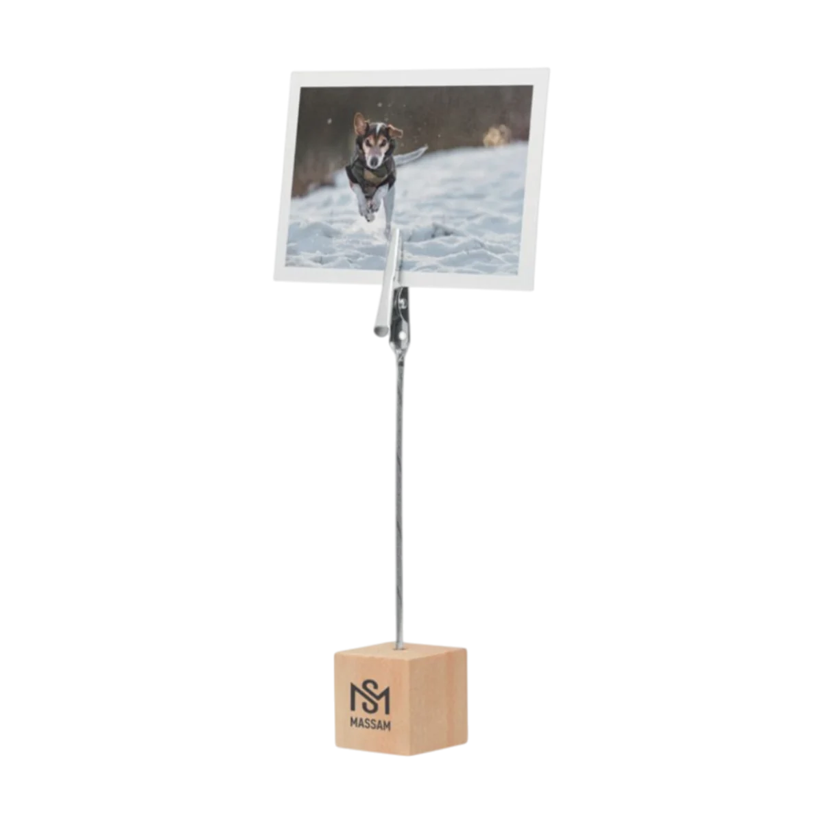 Clip Pine Wooden Clip Holder main image