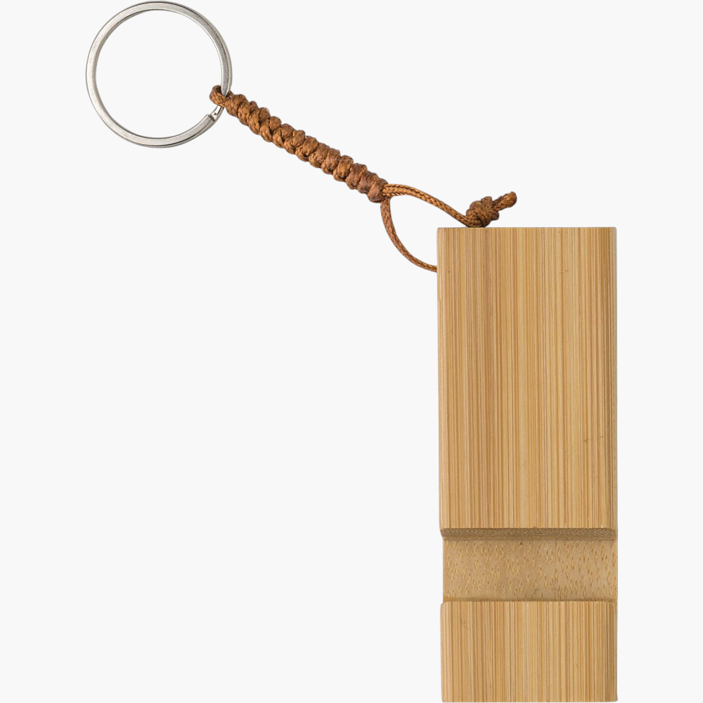 PDP - bambookeychainphonestandkian square #F8F8F8 background