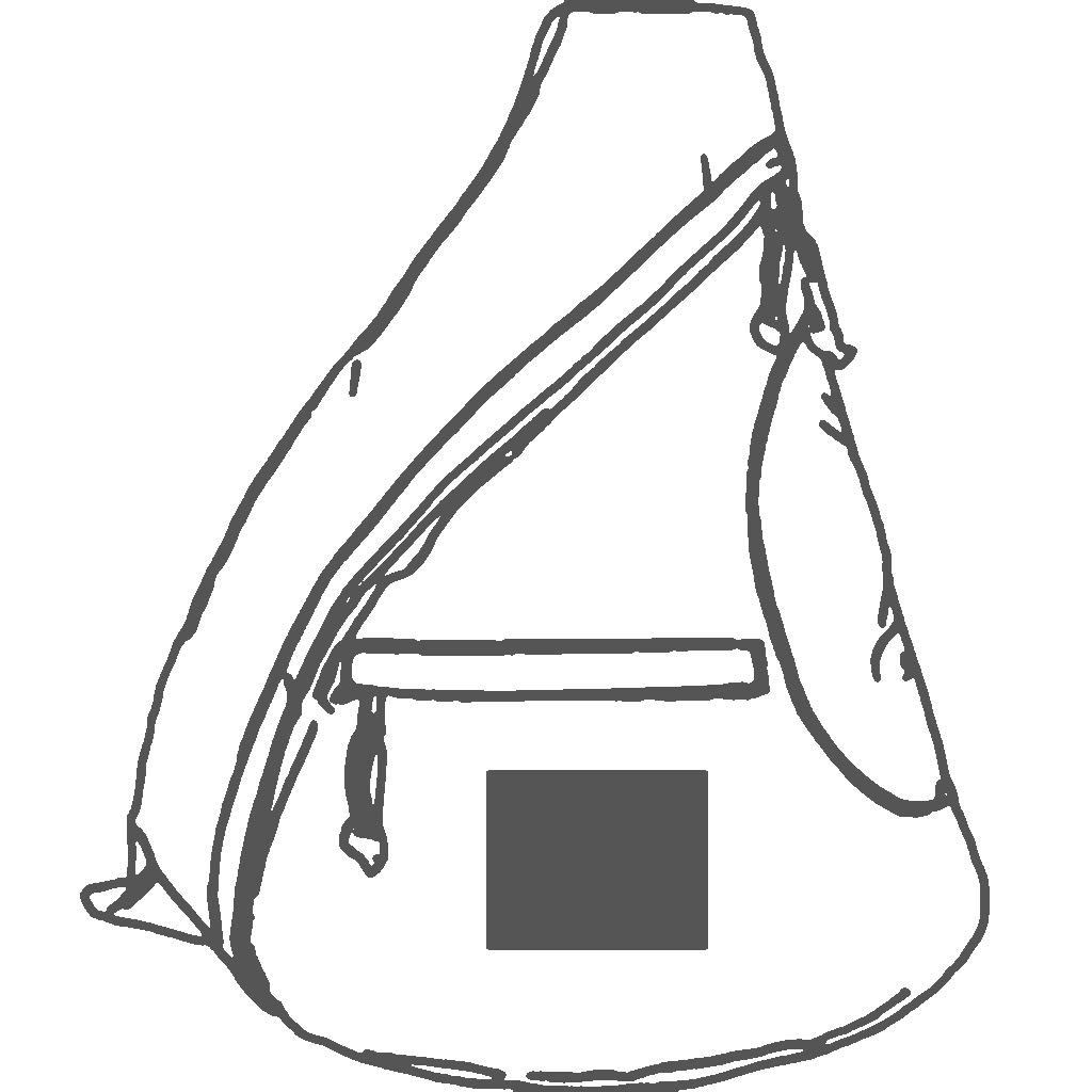 Front Pocket | 4H in x 3W in