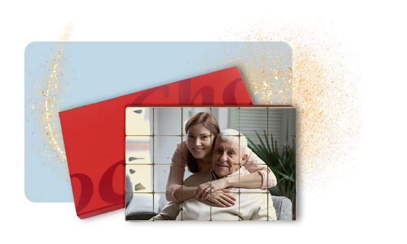 Personalised chocolate small content block image