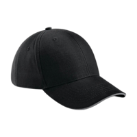 ICON - athleisure6panelcap black_graphite_grey