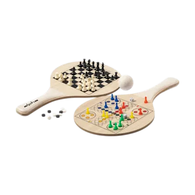 Set da Gioco Racchettoni da Spiaggia Pecter