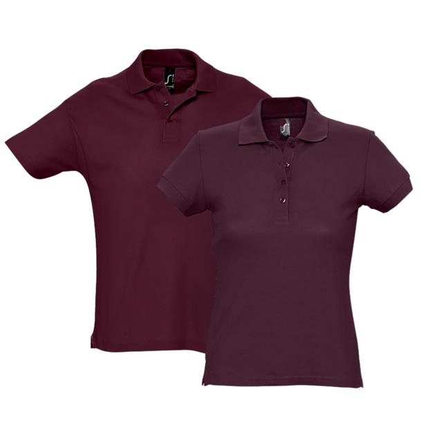 Sols budget polo ICON burgundy