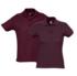 Sols budget polo ICON burgundy