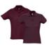 Sols budget polo ICON burgundy
