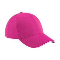 ICON - athleisure6panelcap fuchsia_white
