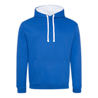 varsityhoodiejusthoods royalblue:articwhite