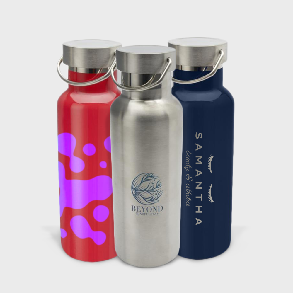 Botella de acero inoxidable reciclado RCS 500 ml