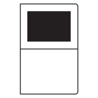 100 x 70 mm - Transfert numérique