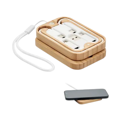 Caricatore Wireless Bamboo CHARGOO