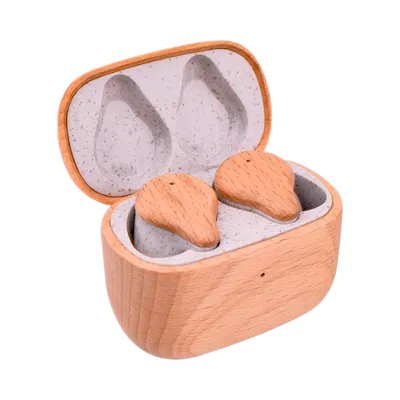 Prixton Beechwood Wheat Straw TWS163 Earbuds