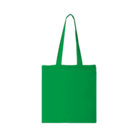 Carolina 100 gsm cotton tote bag 7L bright green