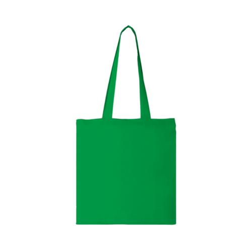 Carolina 100 gsm cotton tote bag 7L bright green