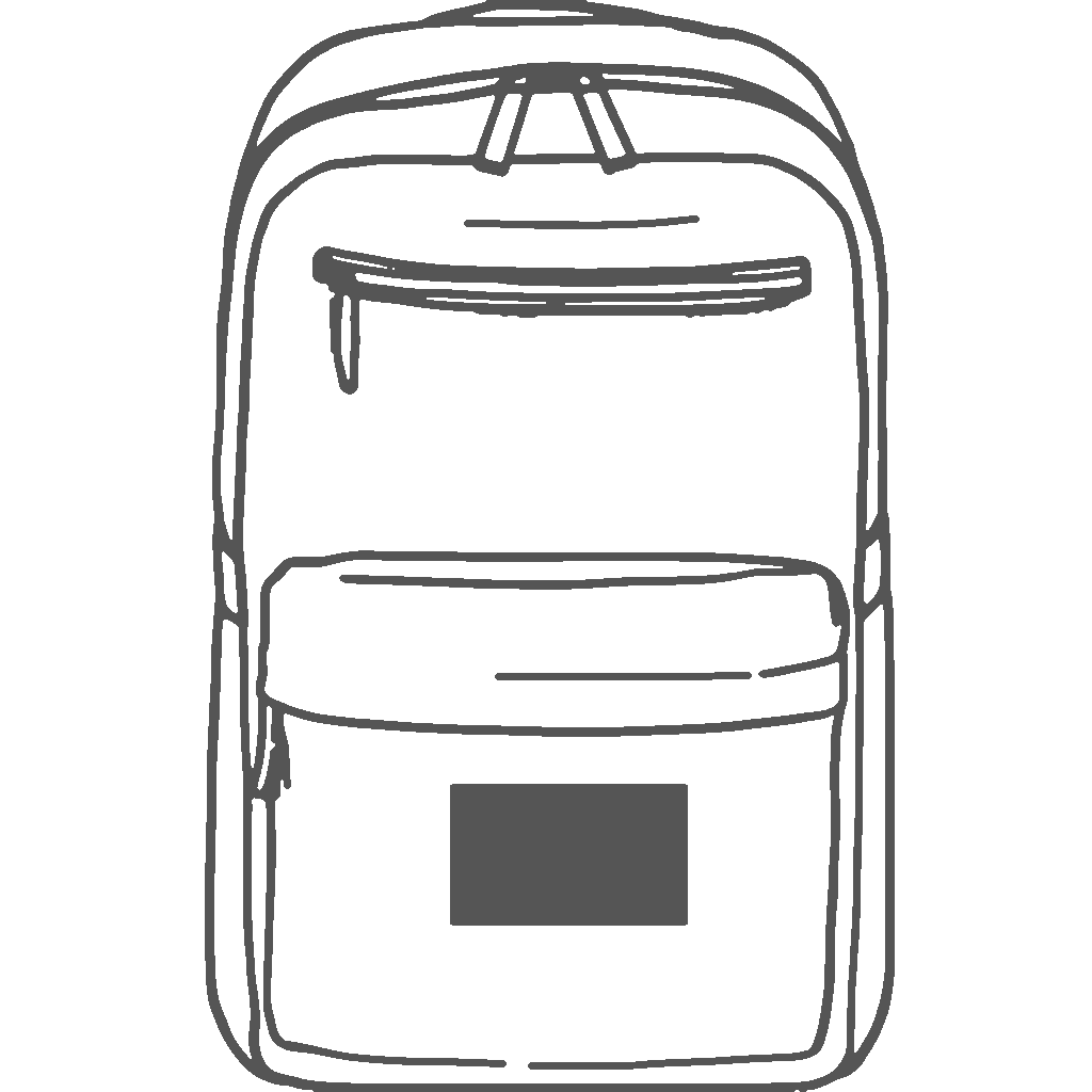 Bottom Pocket | 5H in x 3W in