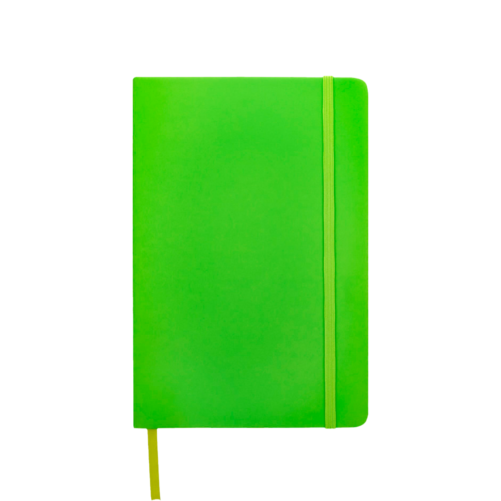 Spectrum A5 hard cover notebook light green