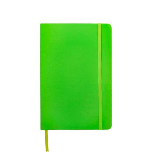 Spectrum A5 hard cover notebook light green