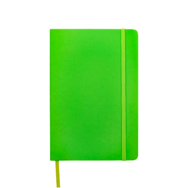 Spectrum A5 hard cover notebook light green